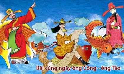 Bài cúng ngày ông Công - ông Táo